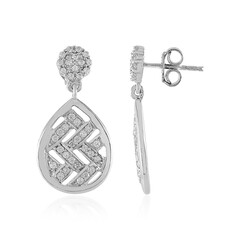 Pendientes en plata con Zircón