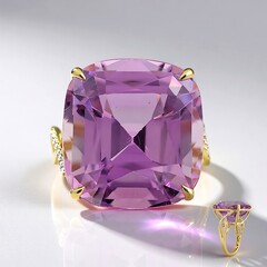Anello in oro con Kunzite Patroke (CIRARI)