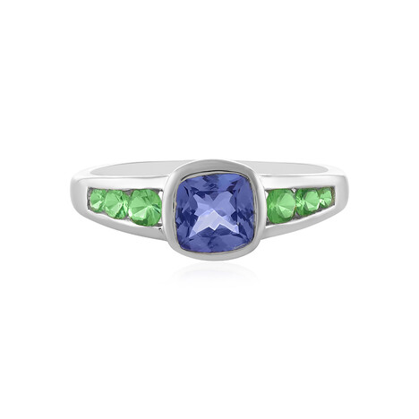 Bague en argent et Tanzanite