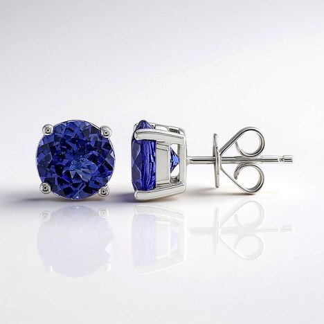 Orecchini in oro con Tanzanite AAA (CIRARI)