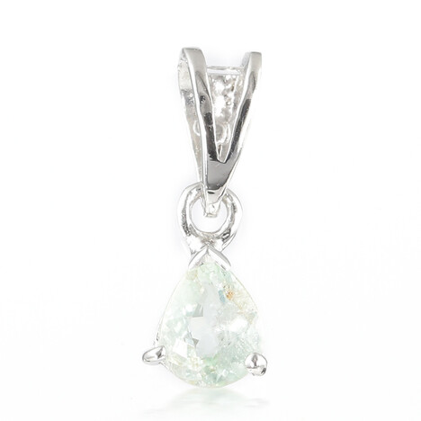 Paraiba Tourmaline Silver Pendant