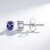 Orecchini in argento con Tanzanite