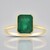 Bague en or et Emeraude de Sao Francisco