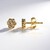 Orecchini in argento con Diamante Champagne I2 (de Melo Essence)