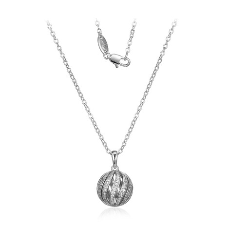 Zirkon-Messinghalskette (Juwelo Style)