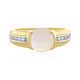 Tanzanian Rainbow Moonstone Silver Ring