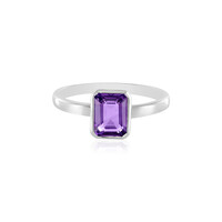 Anello in argento con Ametista Siberiana