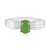 Zilveren ring met een Canadese jade