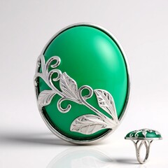 Anello in argento con Agata
