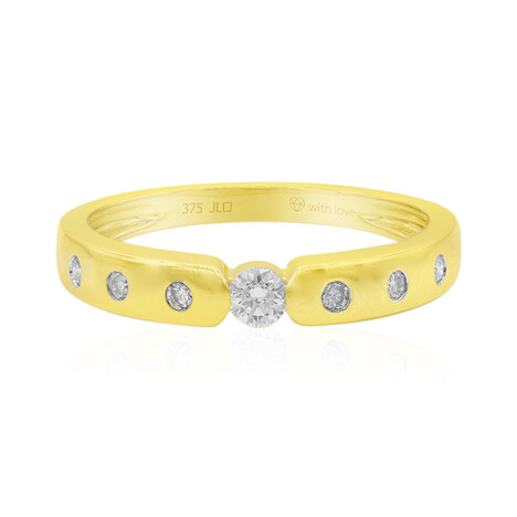 Anello in oro con Diamante SI1 (G) (Annette)