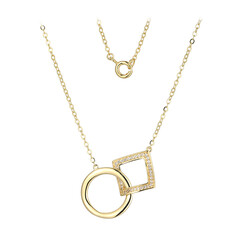 Collana in argento con Topazio Bianco