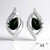 Pendientes en plata con Indicolita (de Melo Essence)