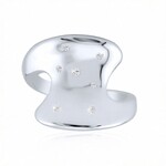 Anillo en plata con Diamante SI1 (G) (Annette)