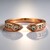 Anello in oro con Diamante Rose de France SI1 di Argyle (Annette)