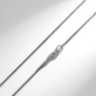 Silber-Panzerkette - 2,4 g - 60 cm