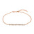 VS1 Argyle-Rose de France-Brillant-Silberarmband (Annette)