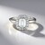 Anello in argento con Zircone
