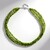 Collana in argento con Nefrite