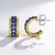 Orecchini in argento con Tanzanite (Gems en Vogue)