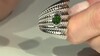 Bague en argent et Diopside de Russie (SAELOCANA)