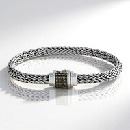 Bracciale in argento con Marcassite (Nan Collection)