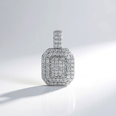 Pendentif en argent et Zircon