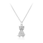 Collana in argento con Zircone