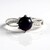 Anillo en plata con Amatista (de Melo)