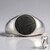Anello in argento con Meteoriti di Aletai