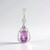 Ciondolo in argento con Kunzite