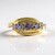 Anello in argento con Tanzanite