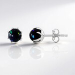 Pendientes en plata con Ópalo de Mezezo (de Melo Essence)