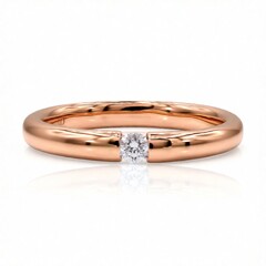14K IF (D) Diamond Gold Ring