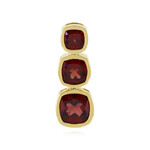Ciondolo in argento con Granato Mozambico (MONOSONO COLLECTION)