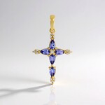 Ciondolo in argento con Tanzanite