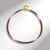 Collana in argento con Rubino