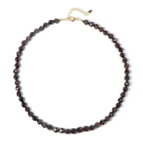 Collar en plata con Rodolita de Rajastán