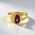 Anello in argento con Zircone Rosa
