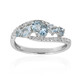 Bague en or et Aigue-Marine du Brésil AAA (CIRARI)