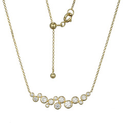 Collar en plata con Zircón (Adela Silber)