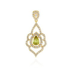 Ciondolo in argento con Sfene