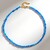 Collana in argento con Opale Blu dell'Etiopia