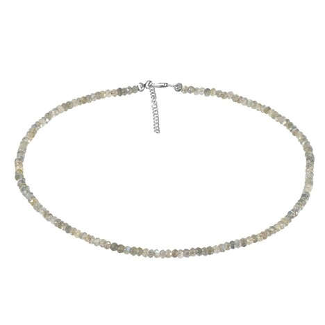 Collier en argent et Labradorite