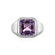 Rose de France Amethyst Silver Ring