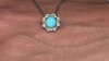Colgante en plata con Turquesa bella durmiente (Faszination Türkis)