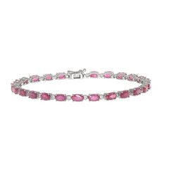 Bracciale in oro con Zaffiro Rosa (CIRARI)