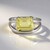 Anello in argento con Quarzo Limone