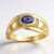 Anello in oro con Tanzanite AAA (de Melo Gold)