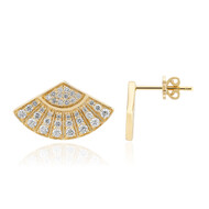 SI1 (G) Brillant-Goldohrringe (Annette)