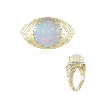 Bague en or et Opale Welo AAA (de Melo)